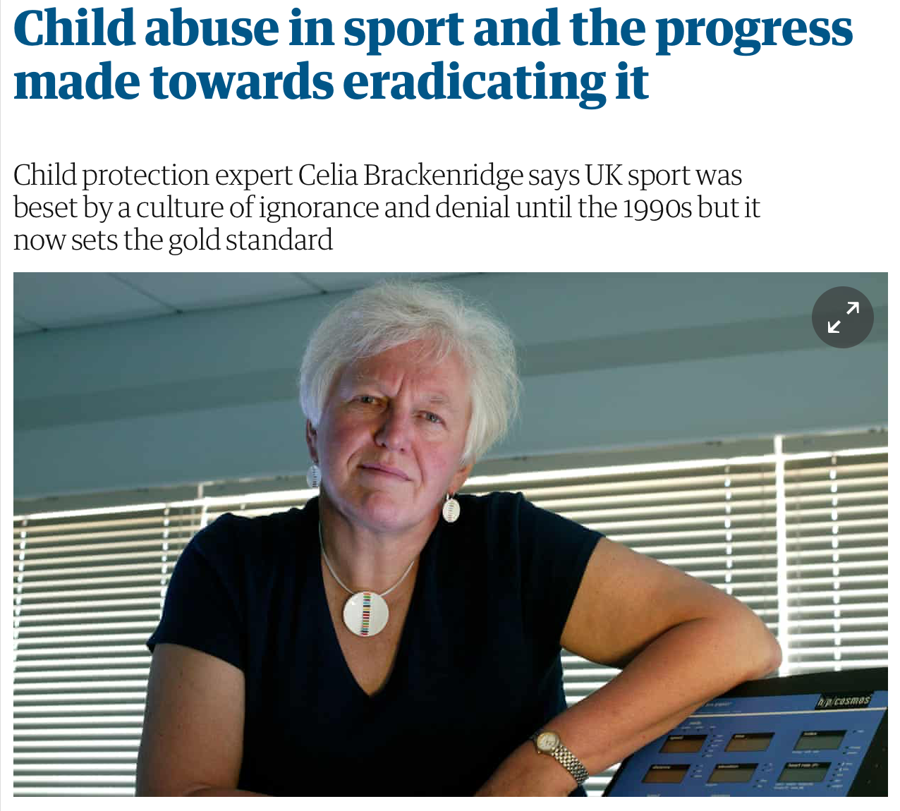 [European Union] Child abuse in sport and the progress made towards eradicating it