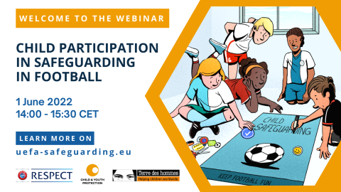 Webinar on Child Participation in Safeguarding in Football 